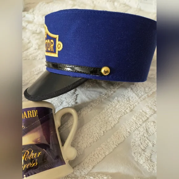 Polar Express Conductor Hat and Mug Christmas Set - Picture 3 of 14